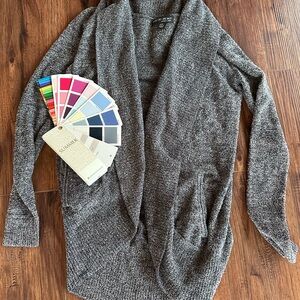 Barefoot Dreams Cozy Open-Front Cardigan Sweater. XS/S